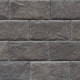 Искусственный камень Atlas Stone Цитадель темно-серый (10 шт.=0,8 кв.м)