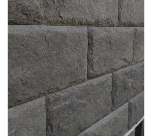 Искусственный камень Atlas Stone Цитадель темно-серый (10 шт.=0,8 кв.м) Искусственный камень Atlas Stone Цитадель темно-серый (10 шт.=0,8 кв.м)