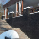 Искусственный камень White Hills Фьорд Лэнд угольно-черный (24 шт.=0,8 кв.м)