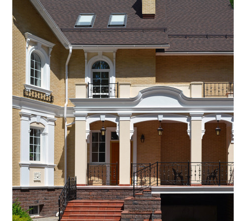 Искусственный камень White Hills Йоркшир темно-коричневый (25 шт.=1,06 кв.м)
