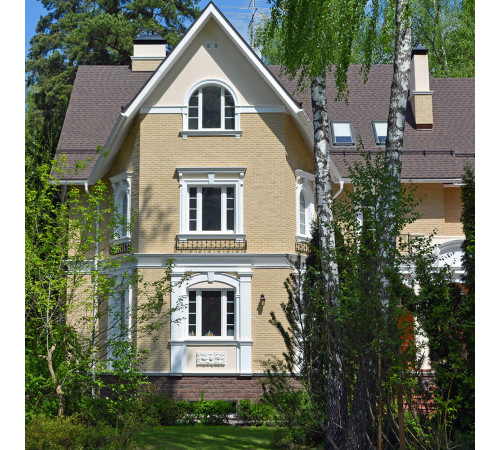 Искусственный камень White Hills Йоркшир темно-коричневый (25 шт.=1,06 кв.м)
