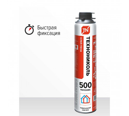 Клей универсальный профессиональный Технониколь 500 Professional 600 мл Клей универсальный профессиональный Технониколь 500 Professional 600 мл