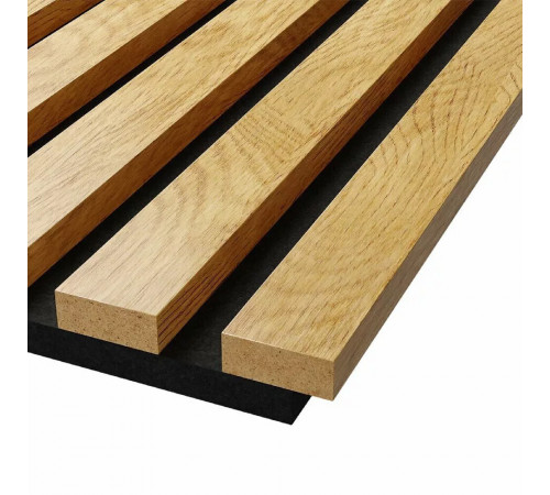 Панель акустическая 298х2750х19 мм Cosca Decor дуб медный 1,64 кв.м (2 шт.) Панель акустическая 298х2750х19 мм Cosca Decor дуб медный 1,64 кв.м (2 шт.)