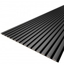 Панель акустическая 600х2780х9 мм Stella black lead 1,67 кв.м