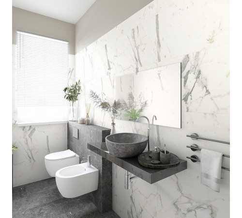 Панель кварцвиниловая 1180х392х3 мм Classen Ceramin сатин carrara vained white 3,7 кв.м (8 шт.) Панель кварцвиниловая 1180х392х3 мм Classen Ceramin сатин carrara vained white 3,7 кв.м (8 шт.)