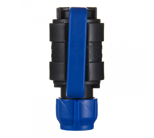 Кран шаровой ПНД Valfex компрессионный переходной 25х3/4 ВР(г)