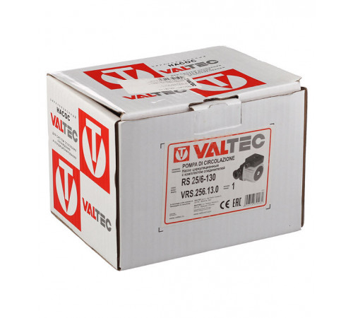 Циркуляционный насос для систем отопления Valtec 25-60 DN25 подъем 6 м 130 мм с гайками (VRS.256.13.0)