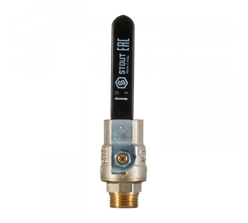 Кран шаровой латунный Stout SVB 1/2 ВР(г) х 1/2 НР(ш) полнопроходной ручка прямой (SVB-0003-200015) Кран шаровой латунный Stout SVB 1/2 ВР(г) х 1/2 НР(ш) полнопроходной ручка прямой (SVB-0003-200015)