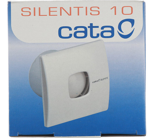 Вентилятор осевой Cata Silentis 10 140х140 мм d100 мм слоновая кость Вентилятор осевой Cata Silentis 10 140х140 мм d100 мм слоновая кость
