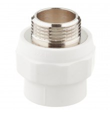 Муфта полипропиленовая Valtec 32 мм х 1 НР(ш) (VTp.701.0.03206)