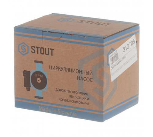 Циркуляционный насос для систем отопления Stout 25/40-180 DN25 подъем 4 м 180 мм с гайками (SPC-0010-2540180) Циркуляционный насос для систем отопления Stout 25/40-180 DN25 подъем 4 м 180 мм с гайками (SPC-0010-2540180)