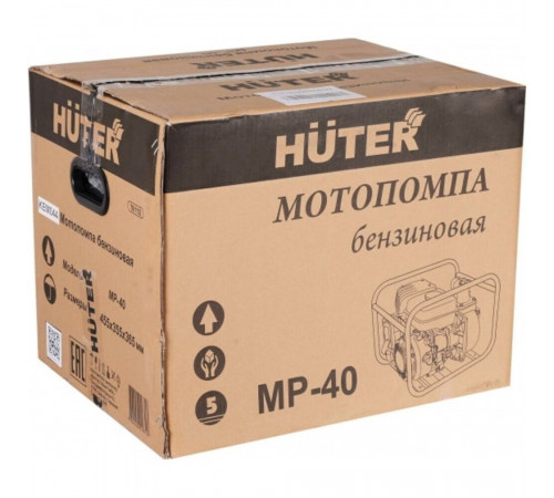 Мотопомпа бензиновая Huter MP-40 для чистой воды (70/11/2) Мотопомпа бензиновая Huter MP-40 для чистой воды (70/11/2)