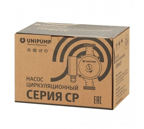 Циркуляционный насос для систем отопления UNIPUMP CP 25-40 DN25 подъем 4 м 180 мм с гайками (67353) Циркуляционный насос для систем отопления UNIPUMP CP 25-40 DN25 подъем 4 м 180 мм с гайками (67353)