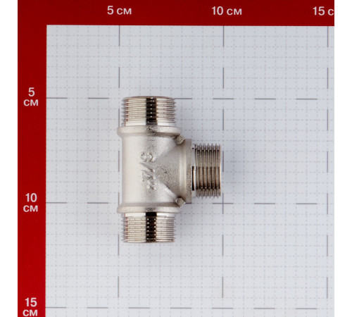Тройник Valtec 3/4 НР(ш) х 3/4 НР(ш) х 3/4 НР(ш) латунный (VTr.131.N.0005) Тройник Valtec 3/4 НР(ш) х 3/4 НР(ш) х 3/4 НР(ш) латунный (VTr.131.N.0005)