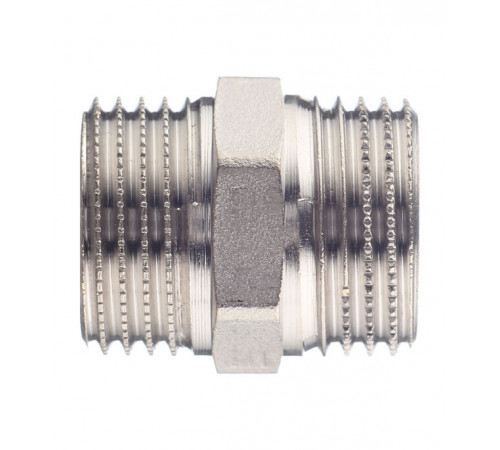 Ниппель Stout 1/2 НР(ш) х 1/2 НР(ш) латунный (SFT-0004-001212) Ниппель Stout 1/2 НР(ш) х 1/2 НР(ш) латунный (SFT-0004-001212)
