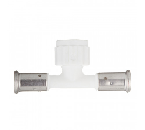 Тройник Henco (13PKW-160416) 16(пресс) х 1/2 ВР(г) х 16(пресс) PVDF белый Тройник Henco (13PKW-160416) 16(пресс) х 1/2 ВР(г) х 16(пресс) PVDF белый