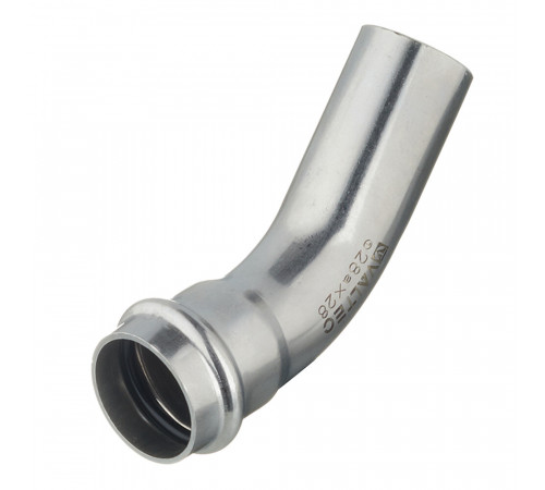 Угол VALTEC (VTi.958.I.002828) 45° 28 мм ВН нержавеющая сталь Угол VALTEC (VTi.958.I.002828) 45° 28 мм ВН нержавеющая сталь