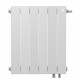 Радиатор биметаллический Royal Thermo Piano Forte 500 мм 6 секций 1' боковое подключение 591х480 мм белый