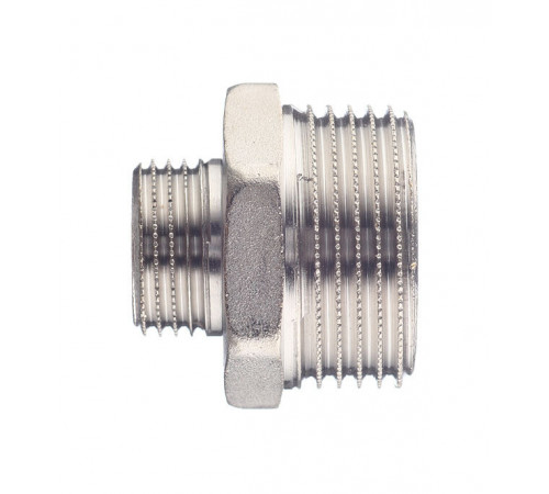 Ниппель переходной Stout 1 НР(ш) х 1/2 НР(ш) латунный (SFT-0004-000112) Ниппель переходной Stout 1 НР(ш) х 1/2 НР(ш) латунный (SFT-0004-000112)