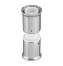 Муфта Henco (15PKW-3232) 32(пресс) х 32(пресс) белая PVDF