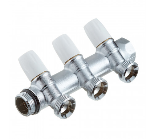 Коллектор Tiemme 3/4 ВР(г) х 3 выхода 3/4 НР(ш) ЕК х 3/4 НР(ш) регулируемый (1860011/1877K50050503) Коллектор Tiemme 3/4 ВР(г) х 3 выхода 3/4 НР(ш) ЕК х 3/4 НР(ш) регулируемый (1860011/1877K50050503)