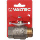Кран шаровой латунный Valtec Base 3/4 ВР(г) х 3/4 НР(ш) бабочка прямой (VT.218.N.05)
