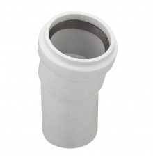 Отвод Pro Aqua Stilte Plus d58 мм 15° пластиковый шумопоглощающий для внутренней канализации