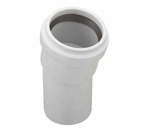 Отвод Pro Aqua Stilte Plus d58 мм 15° пластиковый шумопоглощающий для внутренней канализации Отвод Pro Aqua Stilte Plus d58 мм 15° пластиковый шумопоглощающий для внутренней канализации