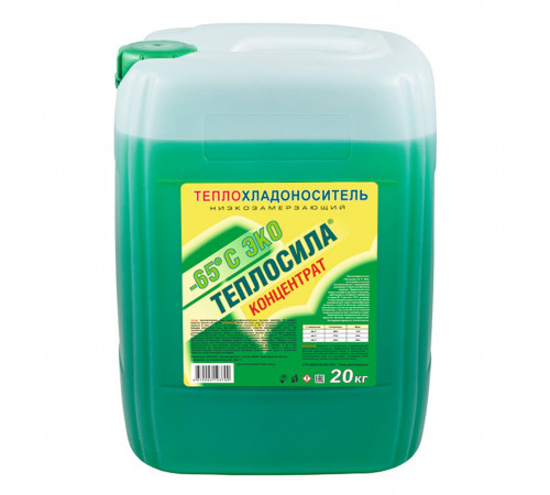 Теплоноситель концентрат Теплосила-65 Эко -65 °С 20 кг на основе пропиленгликоля Теплоноситель концентрат Теплосила-65 Эко -65 °С 20 кг на основе пропиленгликоля