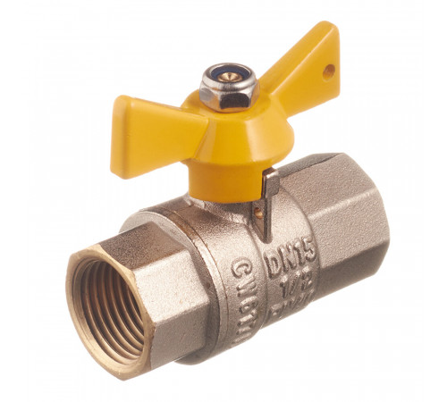 Кран шаровой газовый Valtec 1/2 ВР(г) х 1/2 ВР(г) бабочка (VT.277.N.04) Кран шаровой газовый Valtec 1/2 ВР(г) х 1/2 ВР(г) бабочка (VT.277.N.04)