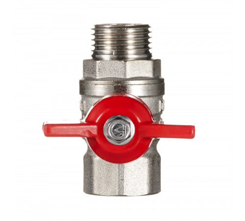 Кран шаровой латунный Valtec 1/2 ВР(г) х 1/2 НР(ш) полнопроходной бабочка прямой (VT.123.N.04) Кран шаровой латунный Valtec 1/2 ВР(г) х 1/2 НР(ш) полнопроходной бабочка прямой (VT.123.N.04)