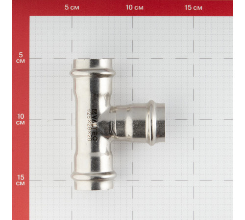 Тройник Valtec (VTi.931.I.282828) 28 х 28 х 28 мм нержавеющая сталь Тройник Valtec (VTi.931.I.282828) 28 х 28 х 28 мм нержавеющая сталь