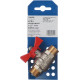 Кран шаровой латунный Valtec Base 1/2 НР(ш) х 1/2 НР(ш) бабочка прямой (VT.219.N.04)