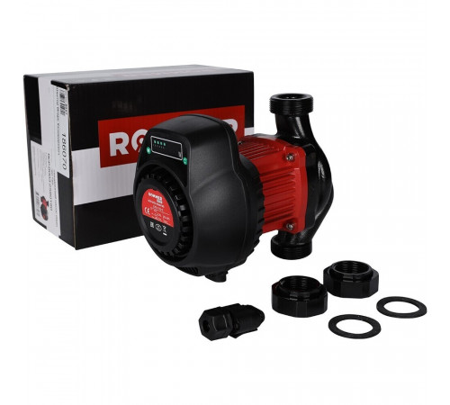Циркуляционный насос для систем отопления Rommer ER 25/80-180 DN25 подъем 8 м 180 мм с гайками (RCP-0003-2580180) Циркуляционный насос для систем отопления Rommer ER 25/80-180 DN25 подъем 8 м 180 мм с гайками (RCP-0003-2580180)