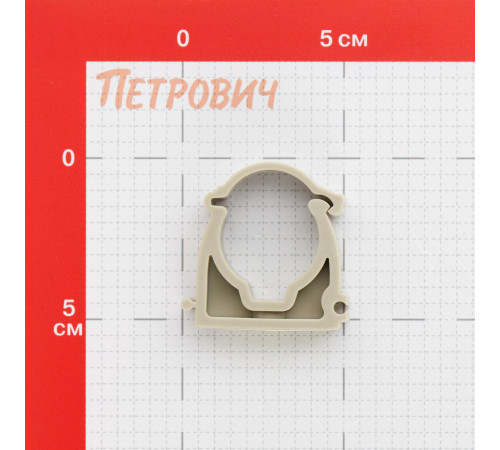 Фиксатор Valfex 32-34 мм для полипропиленовых труб с защелкой серый (10160032Г) Фиксатор Valfex 32-34 мм для полипропиленовых труб с защелкой серый (10160032Г)