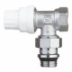 Клапан регулирующий угловой Valtec 1/2 НР(ш) х 1/2 ВР(г) для радиатора (VT.031.NR.04)
