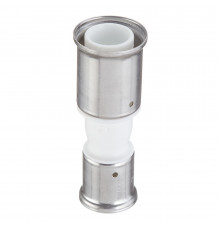 Муфта Henco (16PKW-3226) 32(пресс) х 26(пресс) белая PVDF
