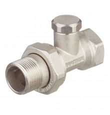 Клапан запорный Tiemme 3/4 НР(ш) х 3/4 ВР(г) для радиатора (3230014 / 3235N0505EC)
