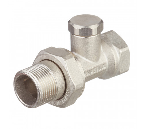 Клапан запорный Tiemme 3/4 НР(ш) х 3/4 ВР(г) для радиатора (3230014 / 3235N0505EC)