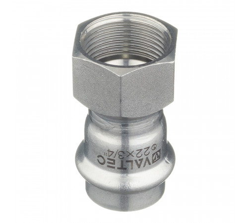 Соединитель VALTEC (VTi.902.I.002205) 22 мм х 3/4 ВР(г) нержавеющая сталь Соединитель VALTEC (VTi.902.I.002205) 22 мм х 3/4 ВР(г) нержавеющая сталь
