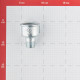 Муфта переходная Gebo Platinum (246-25V) 1 ВР(г) х 1/2 НР(ш) чугунная оцинкованная