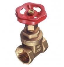Задвижка клиновая латунный Valtec 3/4 ВР(г) х 3/4 ВР(г) вентиль (VT.012.G.05)