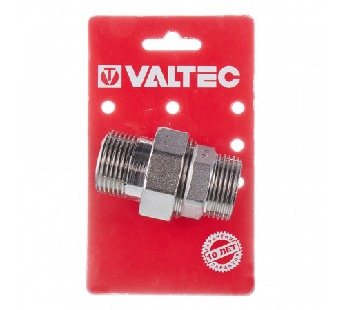 Американка прямая Valtec 1 НР(ш) х 1 НР(ш) латунная (VTr.728.N.0006)