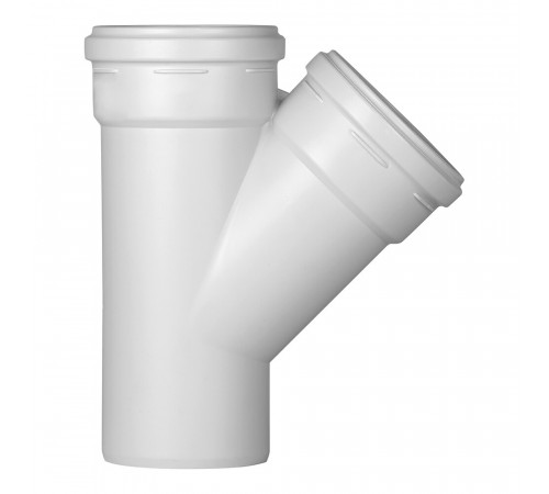 Тройник Pro Aqua Stilte Plus d110 мм 45° пластиковый шумопоглощающий для внутренней канализации Тройник Pro Aqua Stilte Plus d110 мм 45° пластиковый шумопоглощающий для внутренней канализации