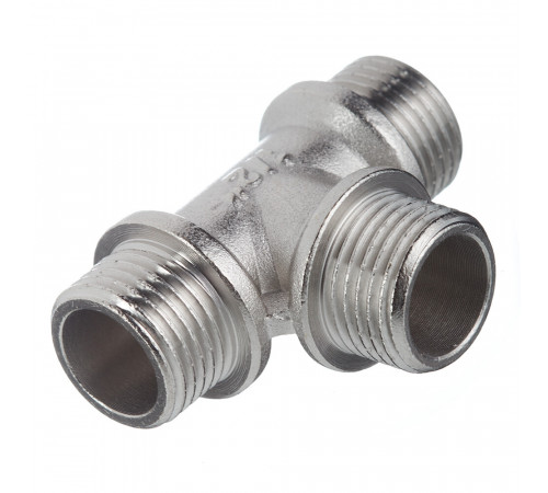 Тройник Valtec 1/2 НР(ш) х 1/2 НР(ш) х 1/2 НР(ш) латунный (VTr.131.N.0004) Тройник Valtec 1/2 НР(ш) х 1/2 НР(ш) х 1/2 НР(ш) латунный (VTr.131.N.0004)