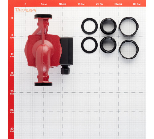 Циркуляционный насос для систем отопления Rommer 25/40 DN25 подъем 4 м 180 мм с гайками (RCP-0002-2541801) Циркуляционный насос для систем отопления Rommer 25/40 DN25 подъем 4 м 180 мм с гайками (RCP-0002-2541801)