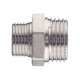 Ниппель переходной Stout 1/2 НР(ш) х 3/8 НР(ш) латунный (SFT-0004-001238)