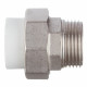 Муфта полипропиленовая Valtec разъемная (американка) 25 мм х 1 НР(ш) (VTp.761.0.02506)