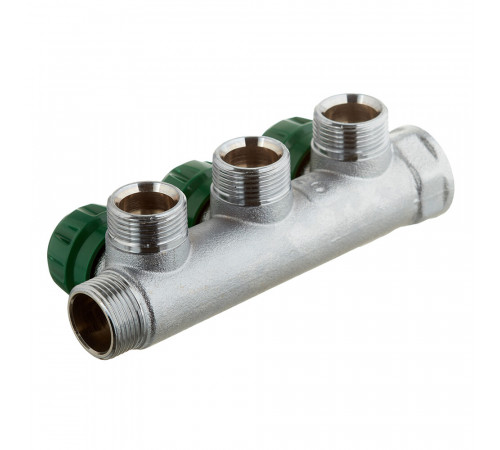 Коллектор Stout 3/4 ВР(г) х 3 выхода 3/4(ЕК) х 3/4 НР(ш) регулирующий (SMB-6850-343403) Коллектор Stout 3/4 ВР(г) х 3 выхода 3/4(ЕК) х 3/4 НР(ш) регулирующий (SMB-6850-343403)