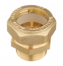 Муфта Stahlmann IWS EasyFix 25 мм х 1 НР(ш) для гофрированных труб